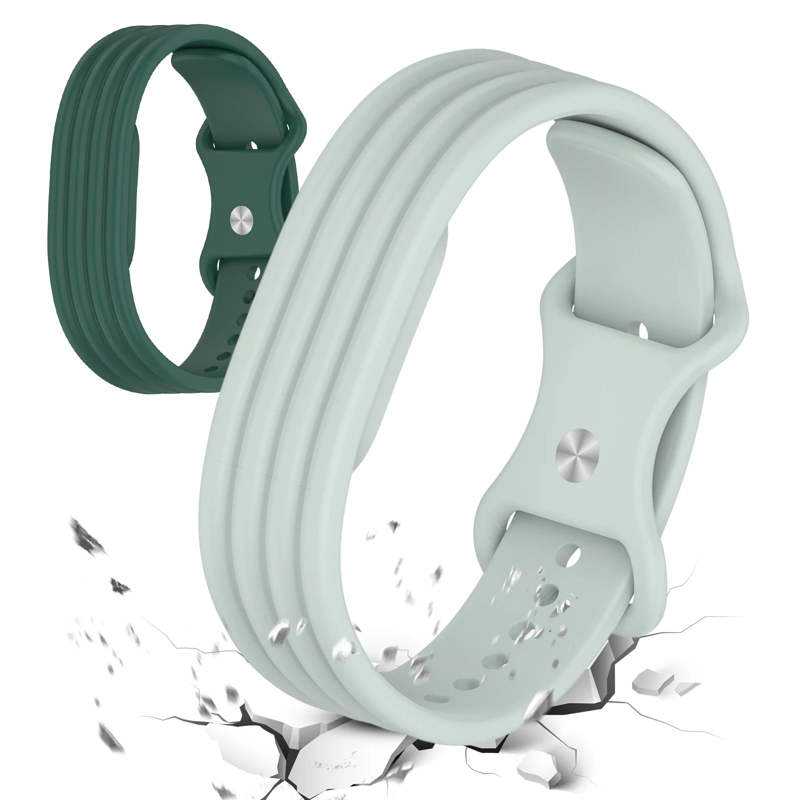 Sport Breathable Band Google Fitbit Air Strap Silicone Loop
