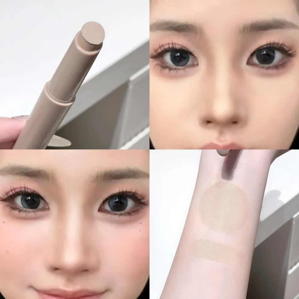 3 Colors Face Contouring Makeup Stick Bronzer Cream Makeup Highlighter Brightening Pen Women Face Illuminator V Face Foundation Zpaxo 01