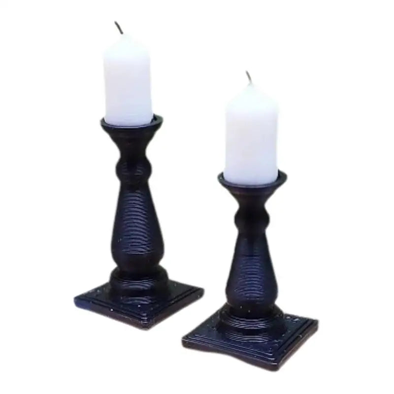 Doll House Decoration Mini Candle Base Simulation Candlestick Model 1 Zpaxo