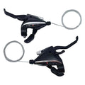 Mountain Cycling Gear Shifter 3x9 Speed Thumb Replacement Parts 1 Pair Left Right Bike Shifter for Road Folding Trail Riding Zpaxo Default Title