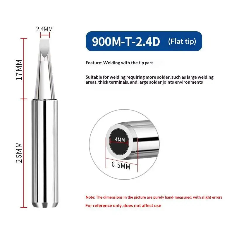 900M-T Pure Copper Soldering Iron Tips – 5 or 10 Pack Soldering Iron Tips Zpaxo