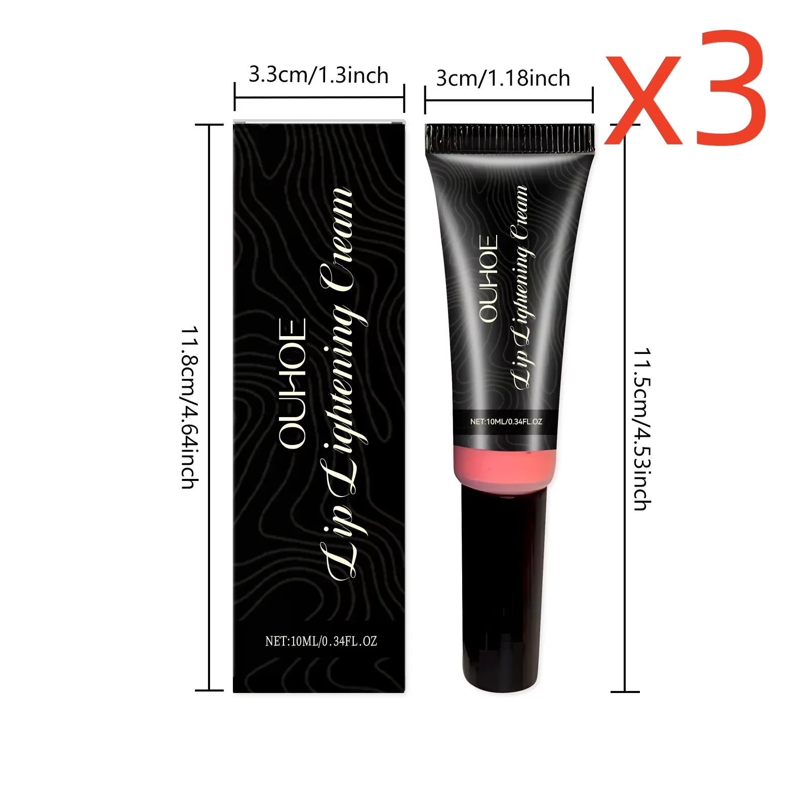 Ouhoe Lip Brightening Cream – Moisturize, Gloss & Anti-Wrinkle Lip Brightening Cream Zpaxo 30ml boxed