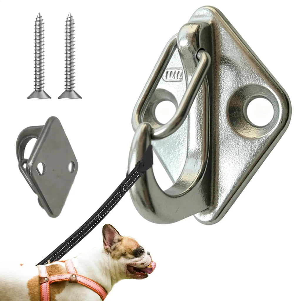 Stainless Steel Dog Lead Hook Rustproof Indoor Pet Parking Tether