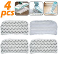 4Pcs Microfiber Steam Mop Replacemen Pad Washable Cleaner Pad Reusab Stem Replacement Pad Soft Steam Compatible with Shark S1000 Zpaxo 4pcs