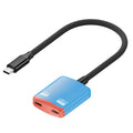 2-in-1 USB C AR Glasses Adapter 8K 60Hz Display Output Charge Play
