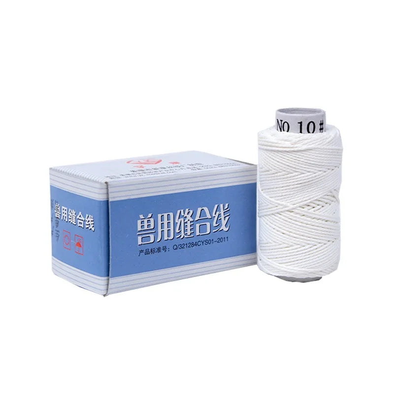 1 Volumes Veterinary Suture Pig Thread Special Beam Surgical Needle