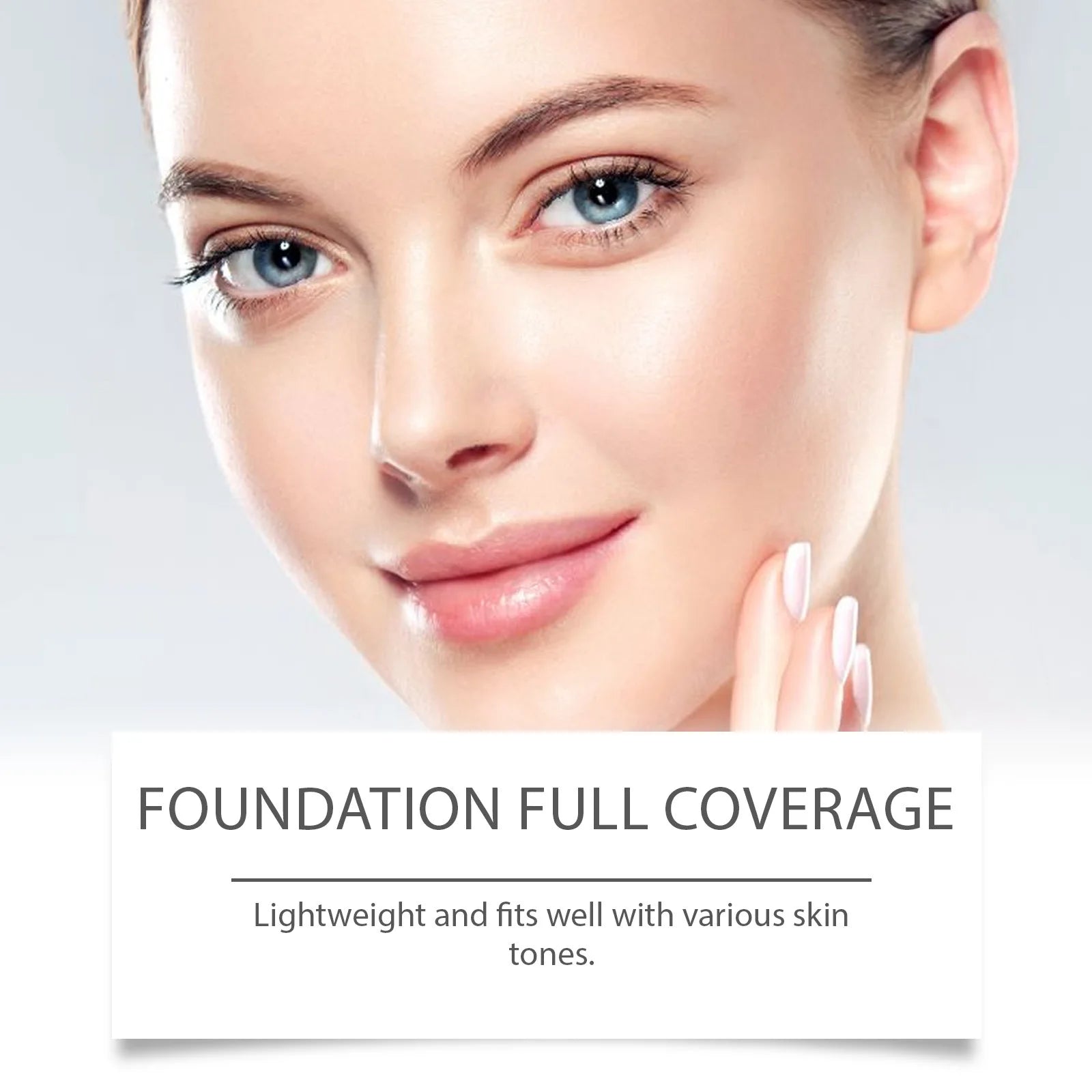Color Changing Liquid Foundation | Waterproof Full Coverage Makeup Liquid Foundation Zpaxo