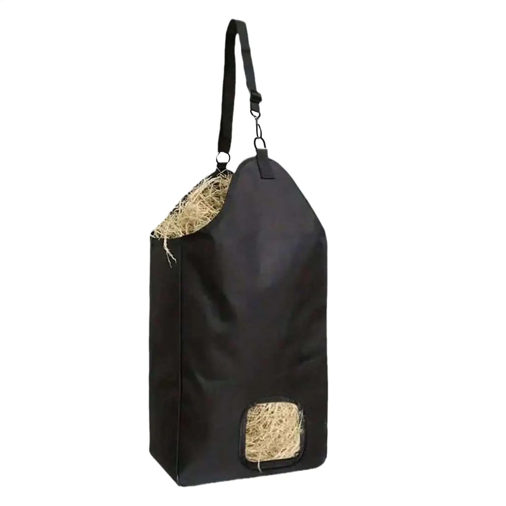 Feed Bags for Horses Feeding Net for Sheep Oxford Cloth Large Capacity Hay Bag for Goat Equestrian Stallcorral Barn Stable Zpaxo Default Title