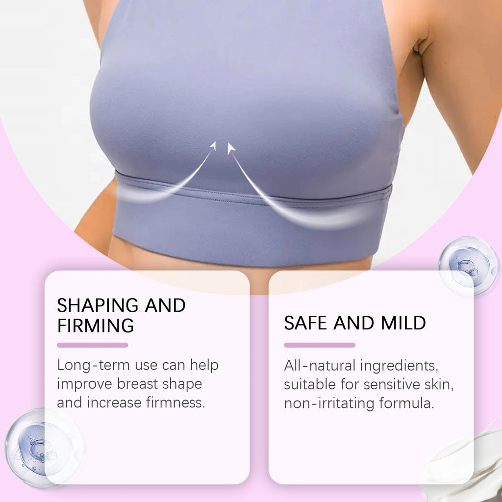 Breast Firming Care Cream, Moisturizing Massage & Nourishing Lifting Cream for Plump, Tight and Smooth Breast Skin Zpaxo