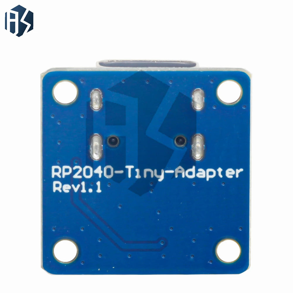 RP2040-Tiny Module Development Board for Raspberry Pi PICO Zero USB Type-C 264KB SRAM 2MB Flash Arduino Compatible Zpaxo