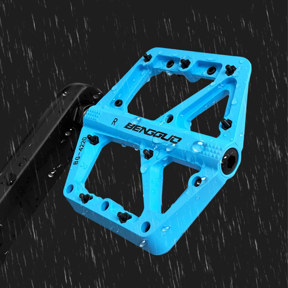 Bike Pedals Non-slip Bicycle Platform Wide Mountain Road