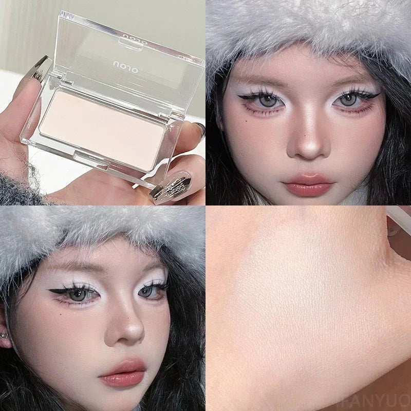 Matte Highlighter Palette Naturally Brightening Contouring Makeup Zpaxo