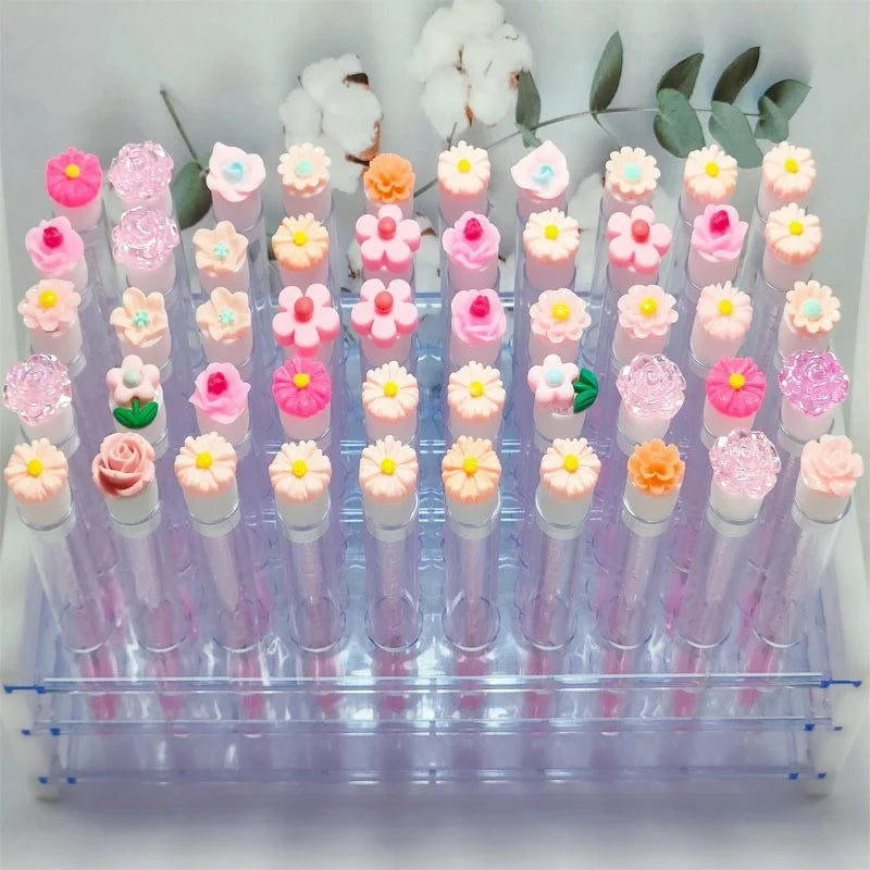 10/50PCS Reusable Eyelash Brush Tubes Eyebrow Brush Eyelash Wands Replaceable Dust-proof Cleaner Storage Tubes Makeup Tool Zpaxo