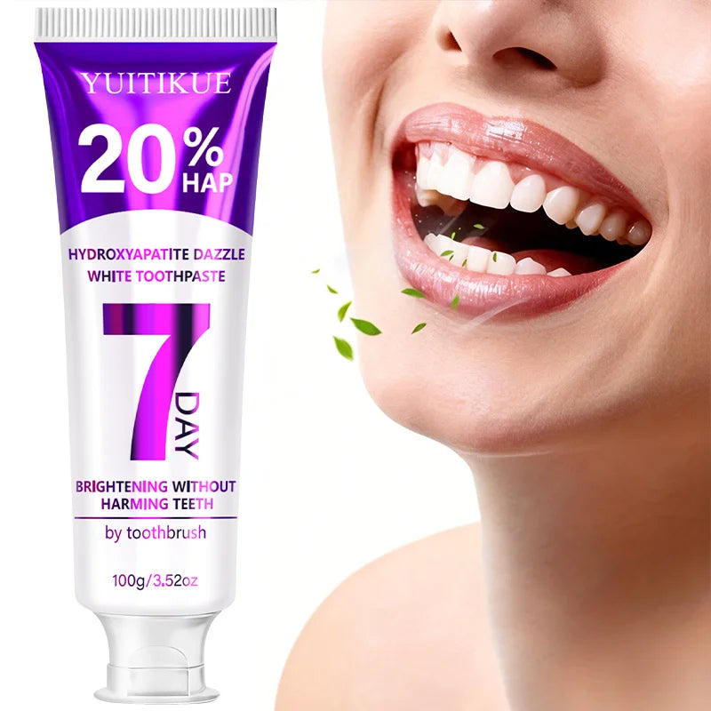 Hydroxyapatite Purple Toothpaste – Whitening & Deep Clean Mint Whitening Toothpaste Zpaxo