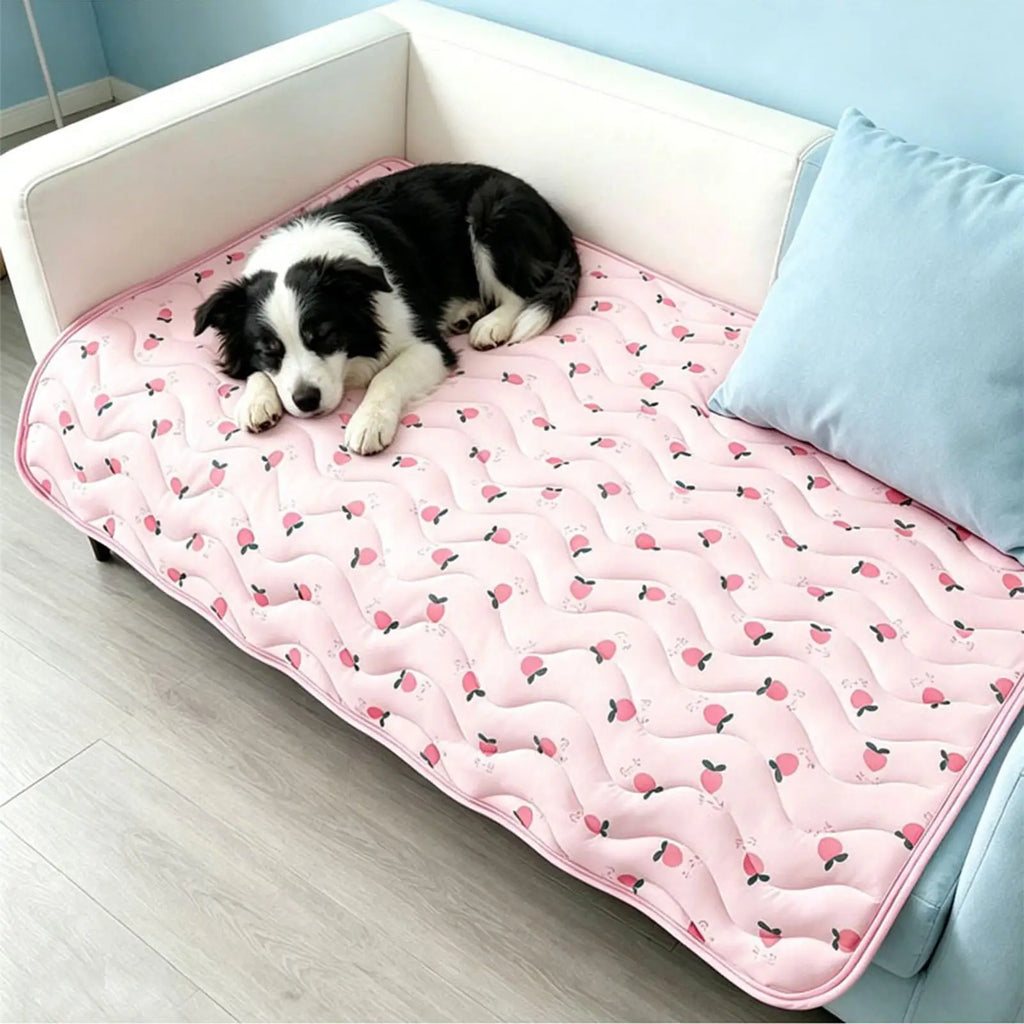 Cooling Mat For Dogs Portable Non-Slip Bed Outdoor Summer Dog Cooling Mat For Small Medium Large Kitten Puppy Indoor Crate Home Zpaxo