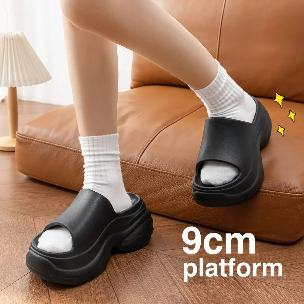 High-quality Extra-thick Casual Slippers Women Anti-slip