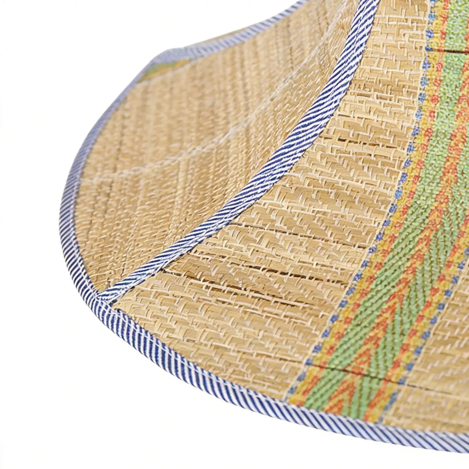 Foldable Wide Brim Straw Sun Hat – Unisex Beach & Outdoor Wide Brim Sun Hat Zpaxo