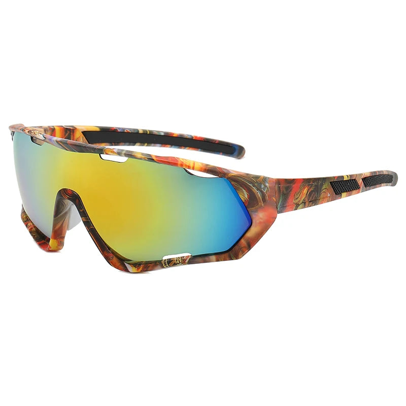 Riding Glasses Cycling Sunglasses UV400 Sports Glasses Bicycle Mountain Bike Eyewear Men's & Women’s Sunglasses Road Goggles Zpaxo C9