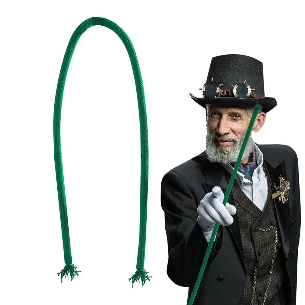 Magic Rope Close Up Magic Illusion Stage Rope Creative Magic Tricks Funny Rope Easy To Do Magic Shows Magic Prop For Comedy Zpaxo United States Green