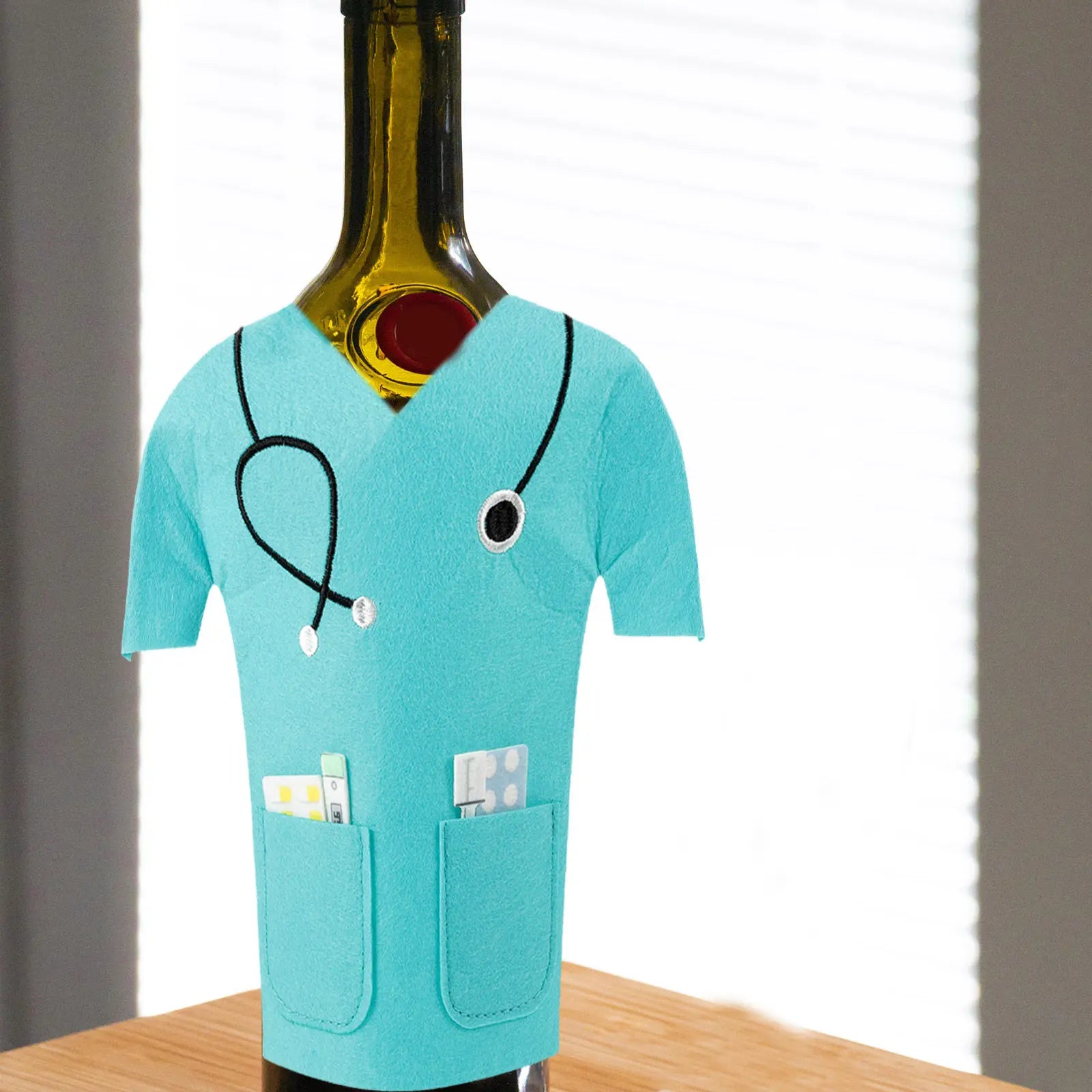 Wine Bag Premium Non Woven Decorative Bottle Cover Gifting Storage