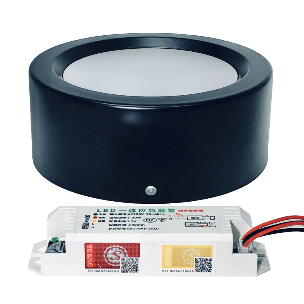 SHINEKNOT 12W LED Emergency Downlight – 5-Inch Backup Light