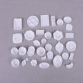▶33pcs Mini Dollhouse Miniature Kitchen utensils dish plate tableware Toys Zpaxo 33pcs