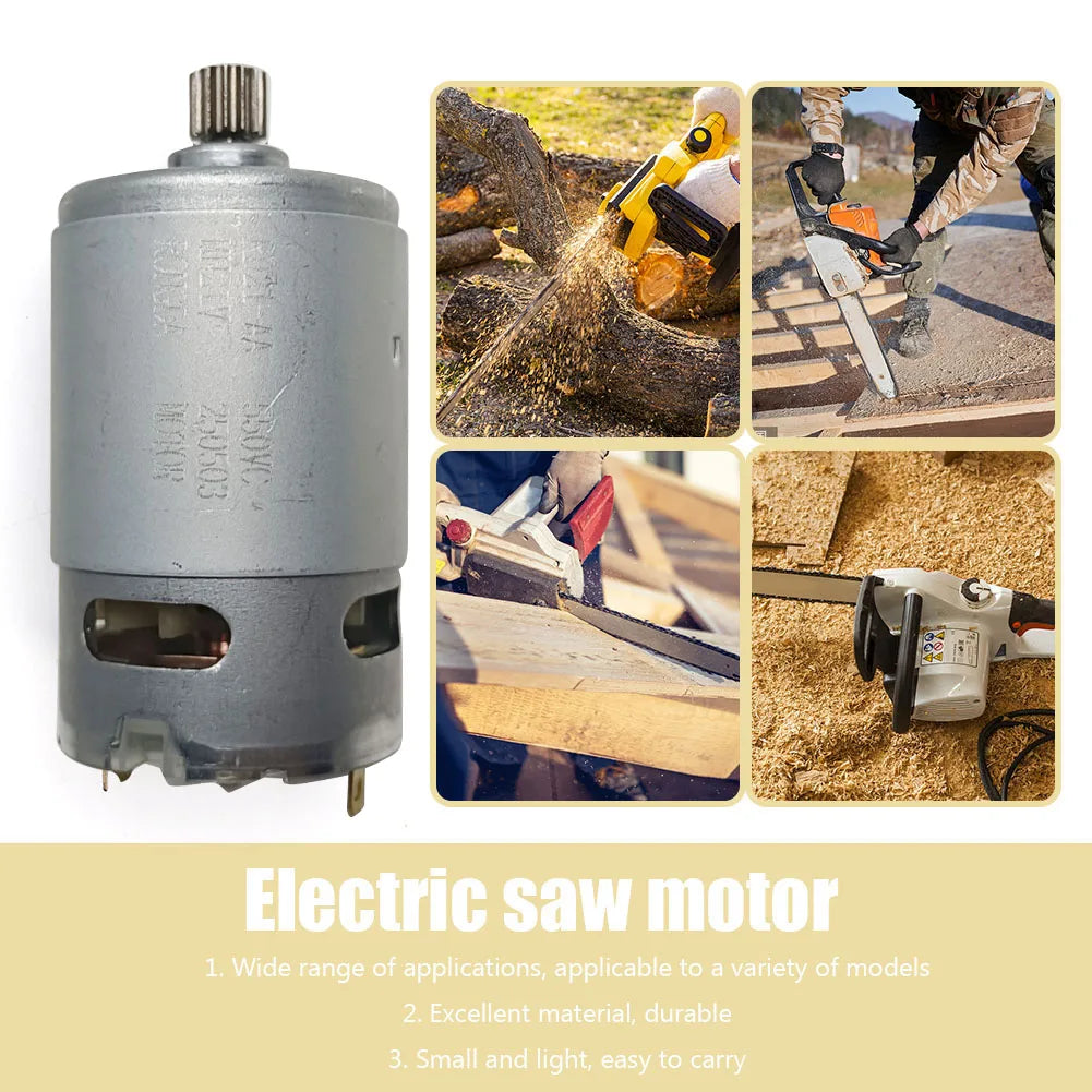 21V Brushed Motor 14 Teeth Geared 28000RPM Gear Diameter Power Tool