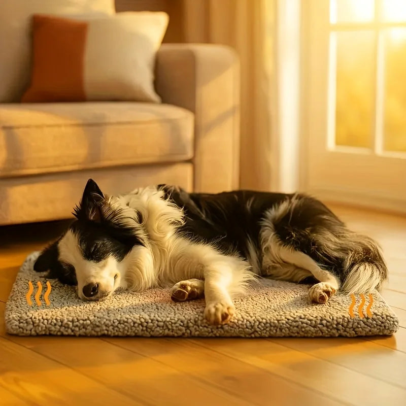 Winter Warming Pet Mattress Warm Cat Dog Pad Washable Non-slip Mat