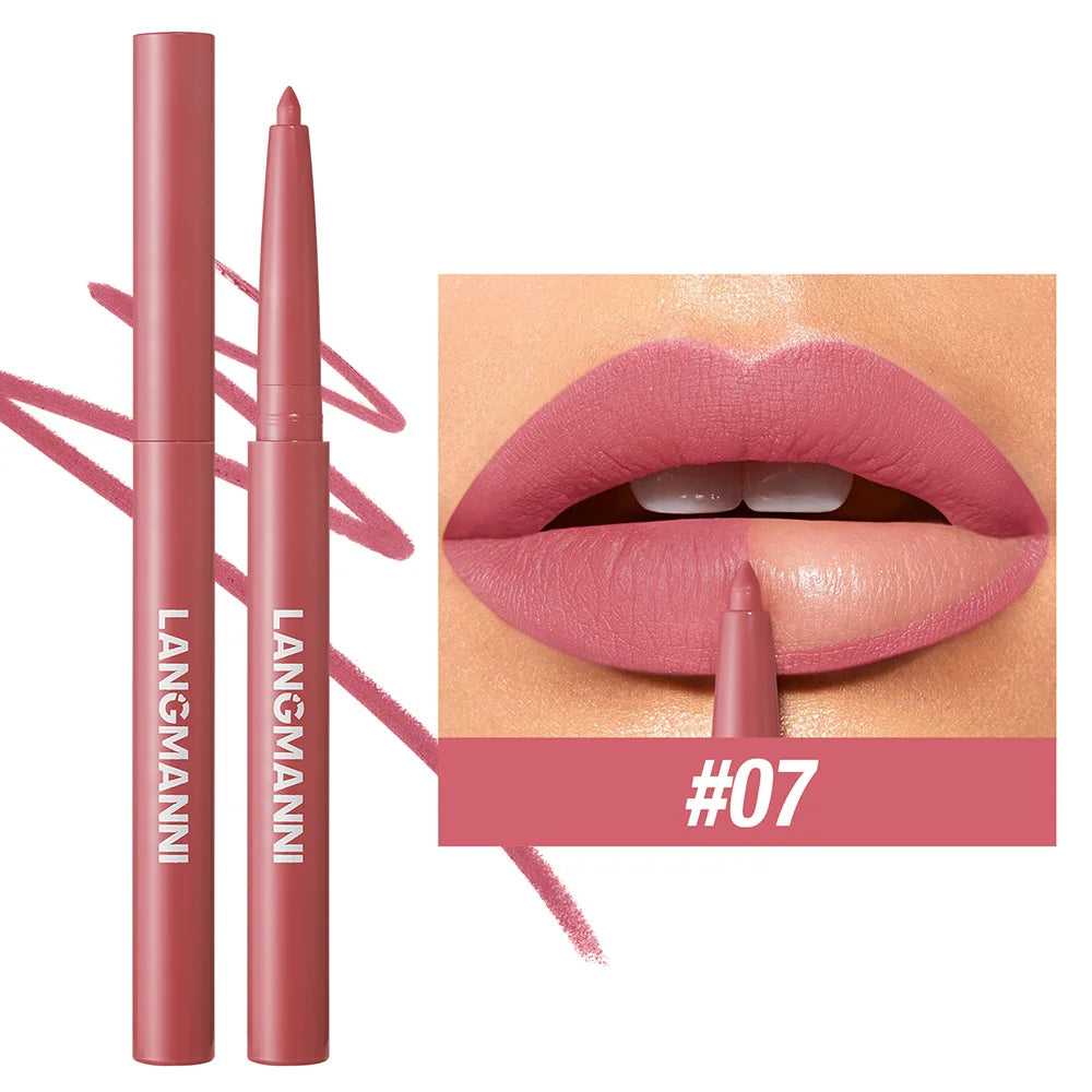 Lip liner Matte waterproof long-lasting non-stick cup lipstick pen outline lip line Zpaxo 07