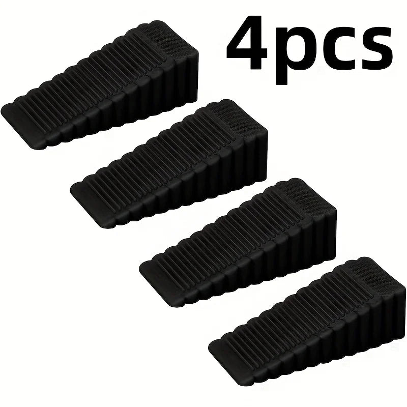 Heavy Duty Rubber Door Stopper – Anti-Slip 2/4 Pack