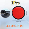 Strong Adhesive Car Phone Holder Sticker Universal Self Adhesive Sticker Suction Cup Adhesive Pad for Dashboard Phone Mount Base Zpaxo L-80MM-1PCS