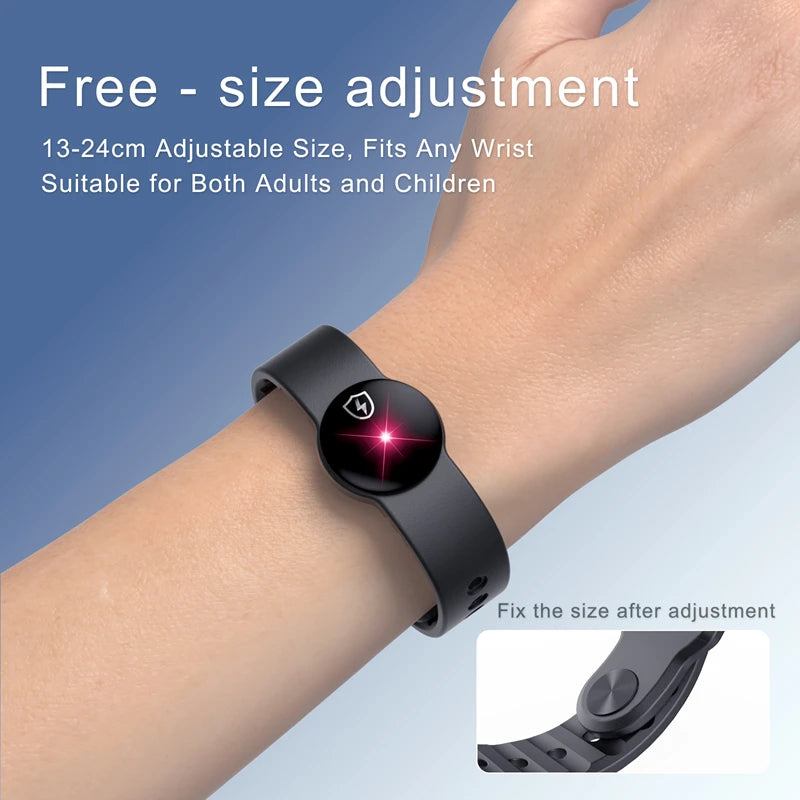 Anti-static Bracelet Wireless Safe Electrostatic Release Device Portable Wristband Static Eliminator Unisex Accessories Zpaxo
