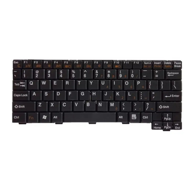 Laptop Replacement Keyboard Lifebook P1510 P1510D P1610 P1620 English Zpaxo Black China Mainland