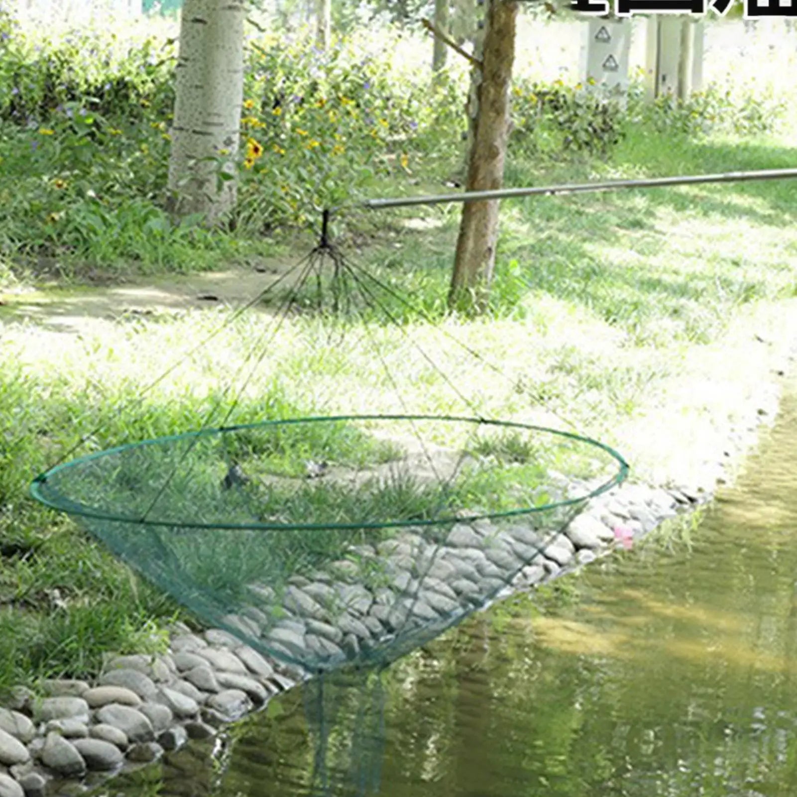 Hoop Net Fishing Round Crab Hoop Net Fishing Bridge Net Drastring Cast Nets For Fishing Collapsibles Catfish Net For Outdoor Zpaxo
