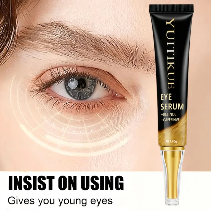 YUITIKUE Eye Serum Retinol & Caffeine – Firm & Brighten Eyes Eye Serum Zpaxo