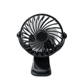 Mini Fan Clip Portable Night Light Rechargeable 360 Rotatable Hanging