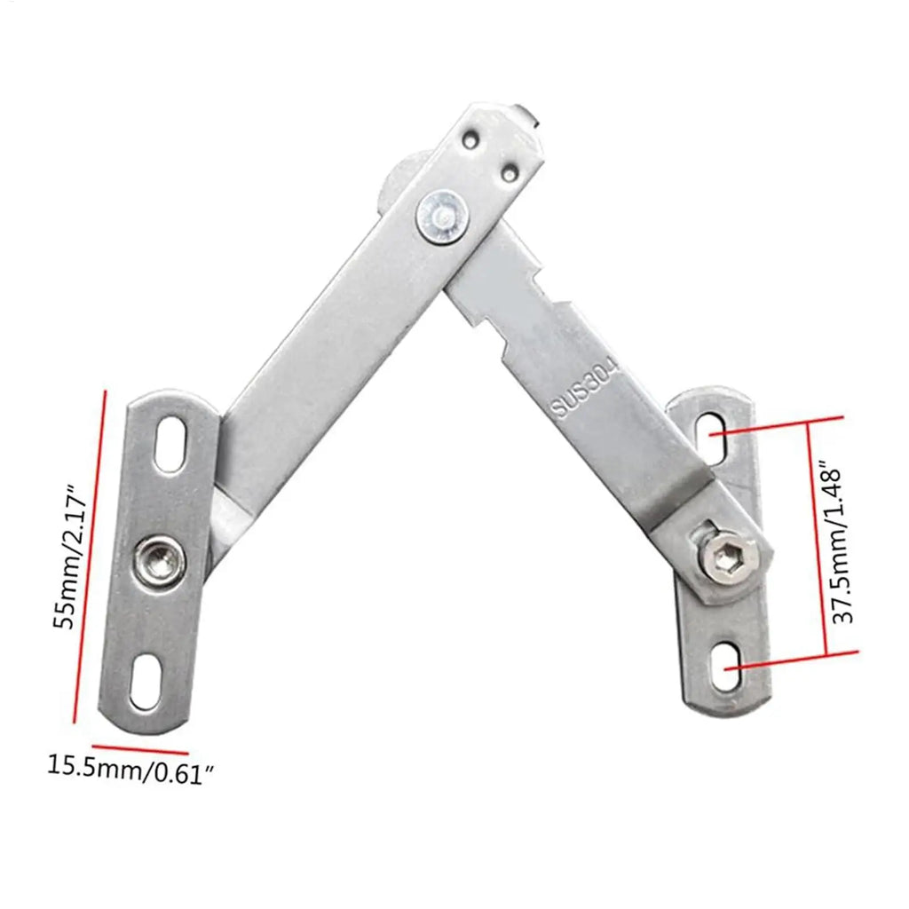 Window Hook Latches Adjustable Suspended Window Strut Limiter Hotel Office Building High Rise Children's Safety Lock Protector Zpaxo