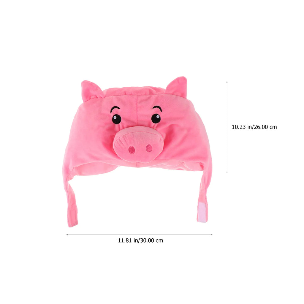 Pig Hat Soft Comfortable Funny Headwear Photo Prop Party Birthday DIY
