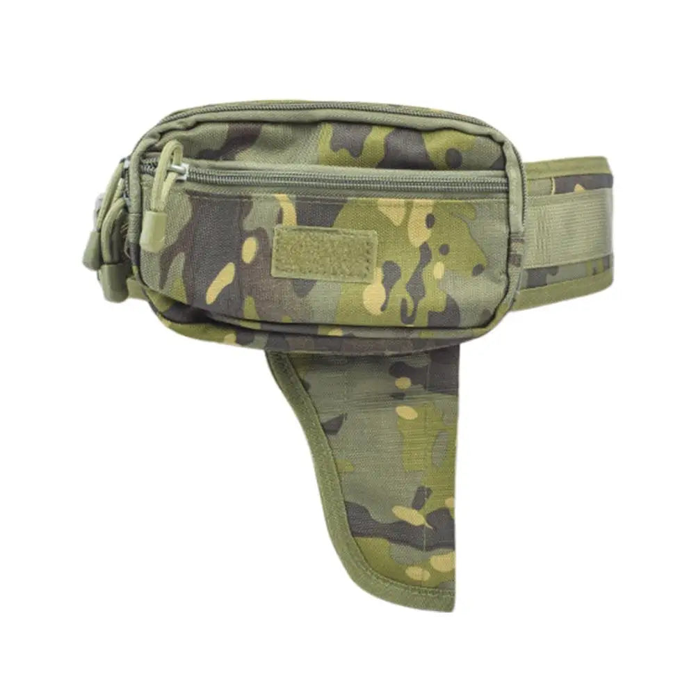 Concealed Handgun Holsters Tactical Waist Bag Nylon Waterproof Multi Pocket EDC Utility Belt Pouch for CS Hunting Zpaxo C