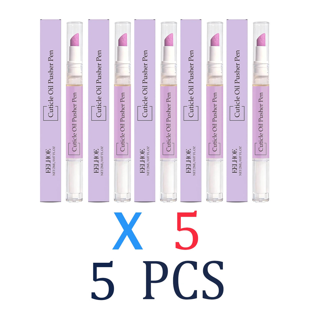 1/2/3/4/5/8/10 Pcs Lavender Cuticle Oil Pen Fast Drying Non Greasy Moisturizing Nail Care Tool Dry Skin Remedy 2ml Length 13cm Zpaxo 5 Pcs