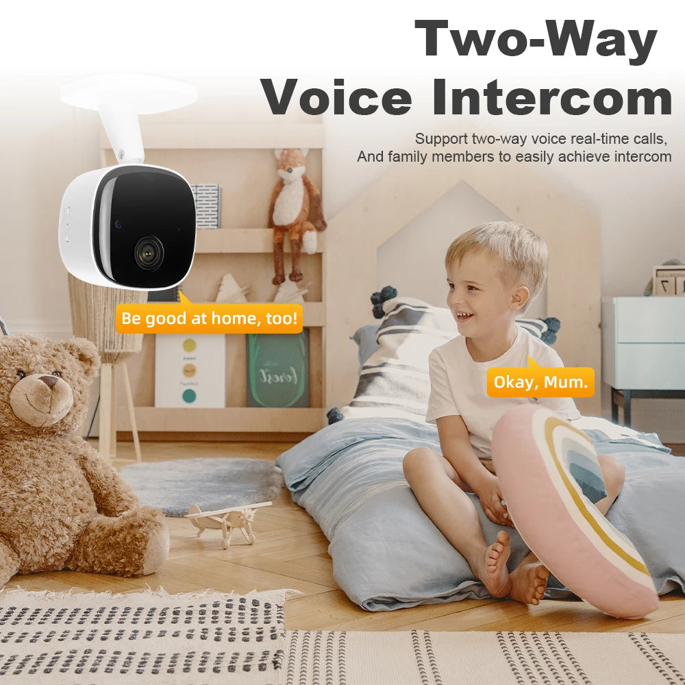 HD Wireless WiFi Network Camera Indoor Home High-definition Camera Outdoor Sports Camera Security Monitoring Equipment Zpaxo
