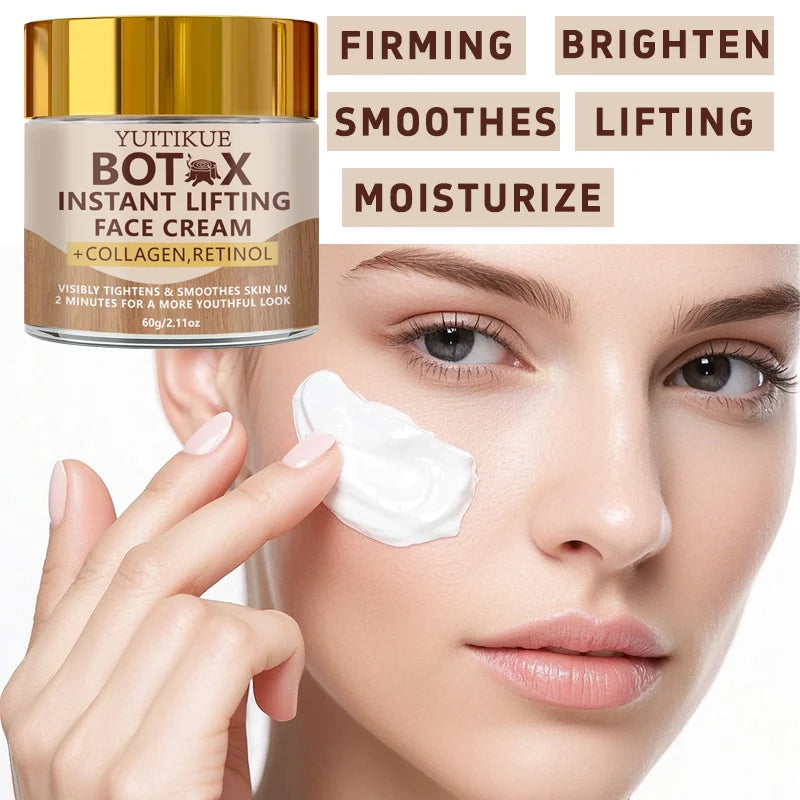 YUITIKUE BOTAX Face Cream – Collagen & Retinol Anti-Aging Lift Anti-Aging Face Cream Zpaxo