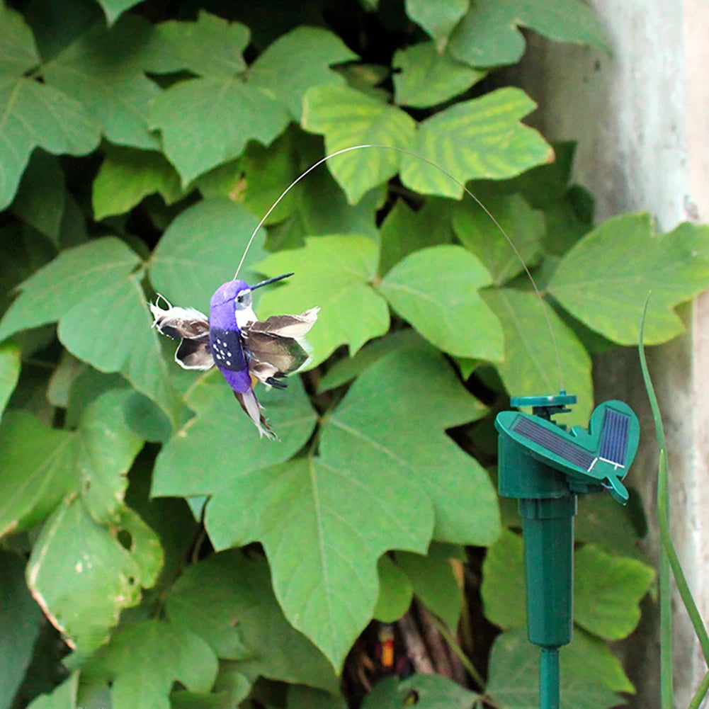 Solar Garden Dancing Ornament Powered Flying Wobble Cute Animal