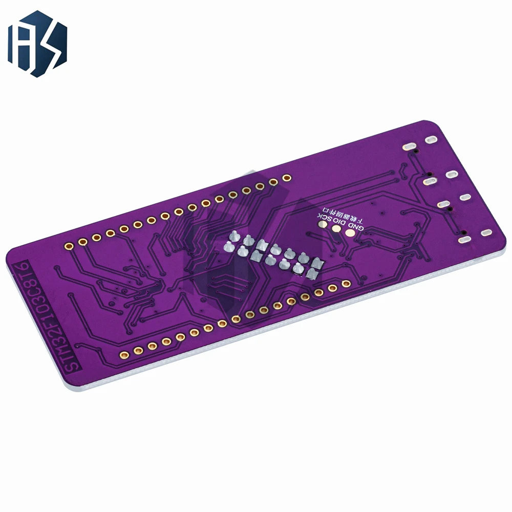 1PC ST-LINK V2 Downloader, Dual Type-C TTL Programmer for STM32F103C8T6 and for Arduino Debugging Zpaxo