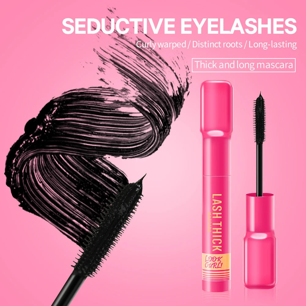 Thick Slender Mascara Waterproof Sweat Proof Light Durable Natural