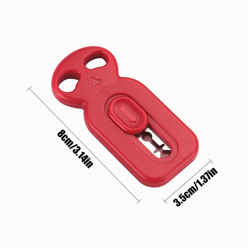 Scoring Lame Anti-Slip Handle Ergonomic Dough Scorer Baking Supplies Bread Lame for Crafts Festival Home Party Kitchen Zpaxo Red