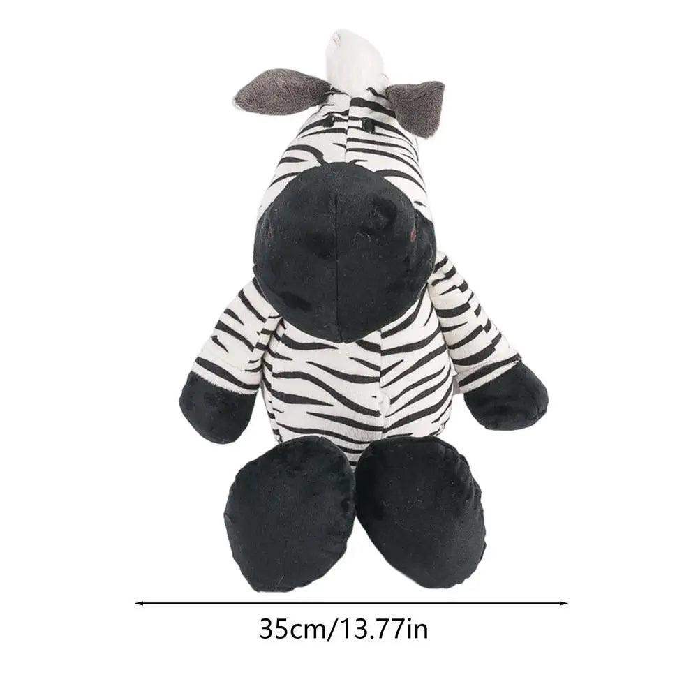 Jungle Animal Plush Toys Stuffed Lion Elephant Giraffe Soft Plush Dolls for Kids Cute Animal Plush Toys Children Birthday Gift Zpaxo about 35cm China Mainland