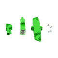 E2000 APC Fiber Adapter Single Mode Core Simplex Optical Connector