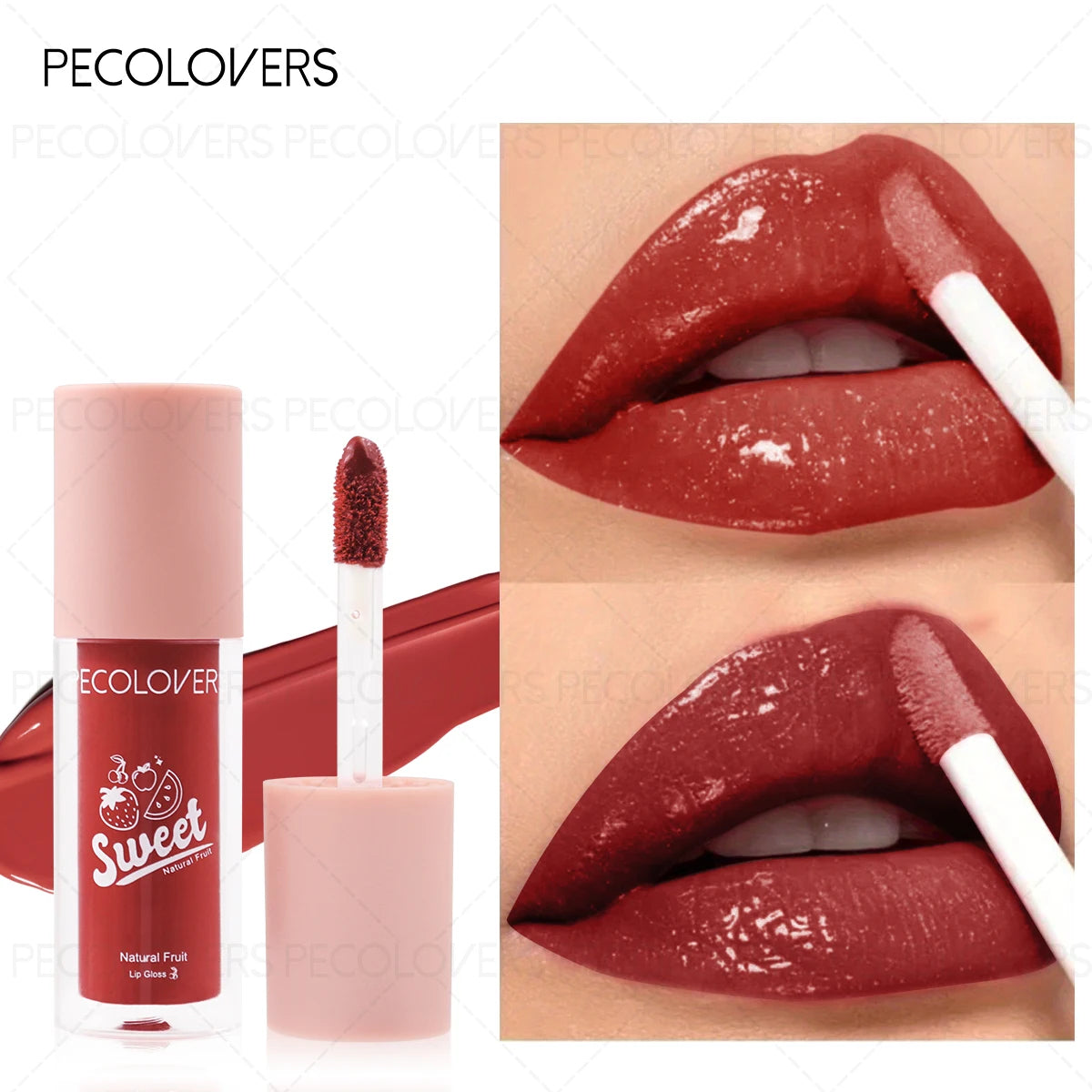 Waterproof Moisturizing Lip Gloss Mirror Water Light Glass Long Lasting Non-stick Cup Plumping Lip Makeup Liquid Lipstick Tint Zpaxo