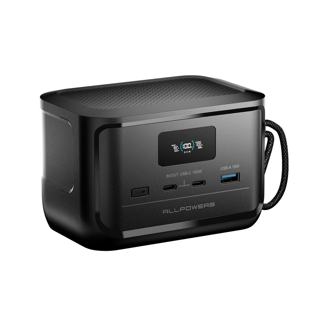 ALLPOWERS SOLAX P100 Portable Power Bank 128W 99Wh LiFePO4 Battery Zpaxo P100 japan